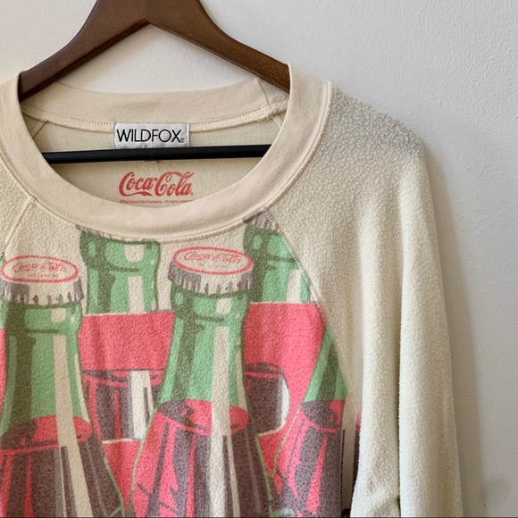 Wildfox Tops - RARE Wildfox Coca-Cola Sweatshirt